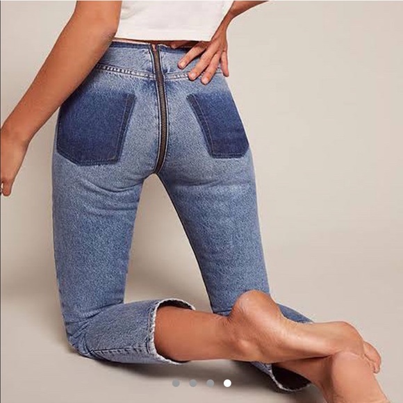 REFORMATION SIPPER JEANS - Picture 4 of 4